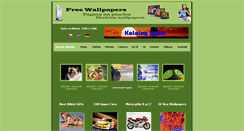 Desktop Screenshot of freewallpapers.cz